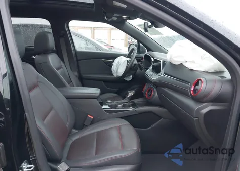 2022 Chevrolet Blazer Awd Rs из США, поврежденный, VIN 3GNKBKRS6NS231902